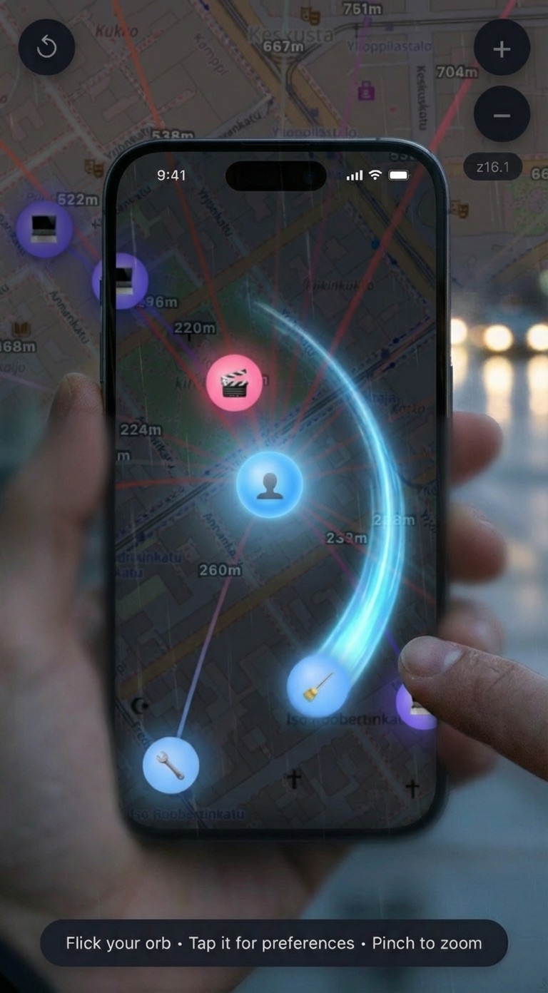 NextMove magnetic matching mobile interface