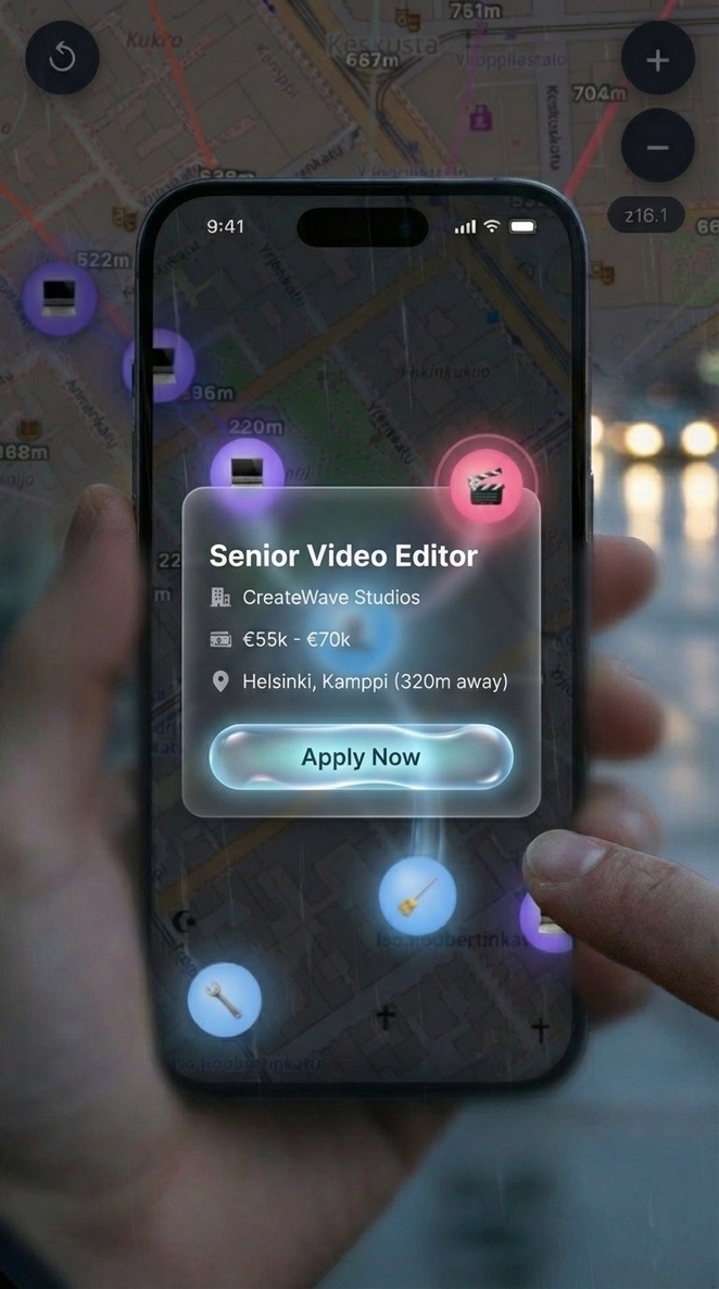 NextMove job match screen